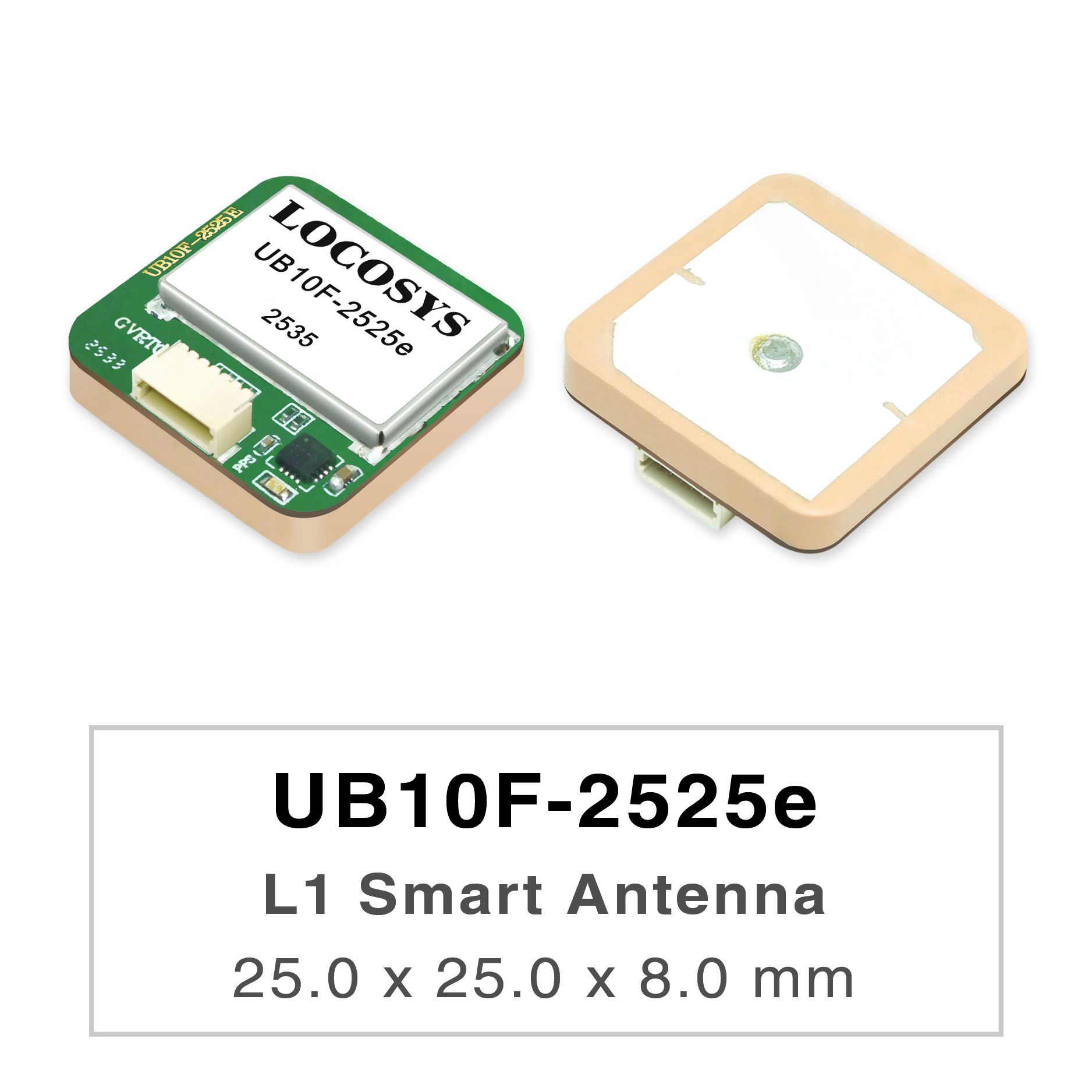 Sub meter Smart Antenna